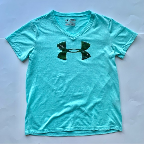Under Armour | Loose Fit V-Neck Short Sleeve | YOUTH MEDIUM - Picture 1 of 11